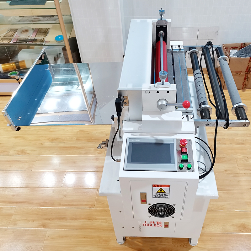 Automatic Printed Label Roll To Sheet Cutting Machine